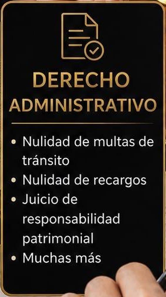 Volante de Derecho administrativo