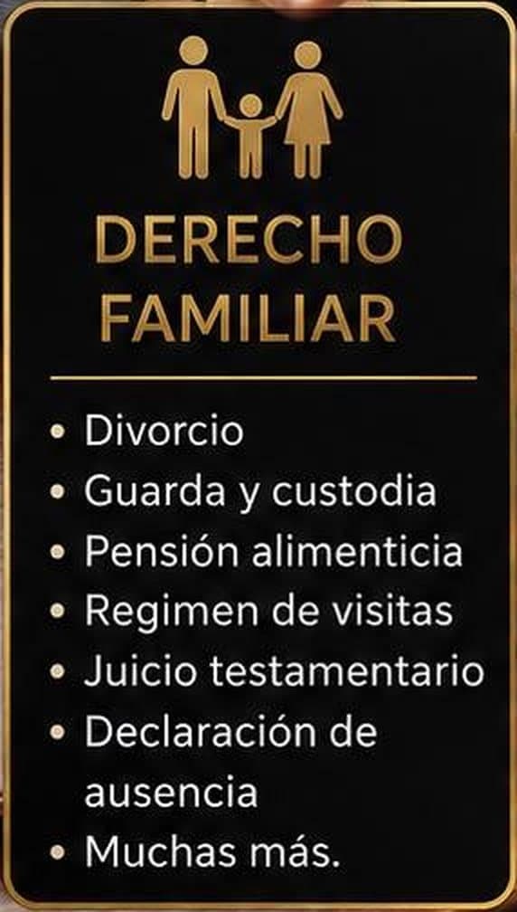 Volante de Derecho familiar